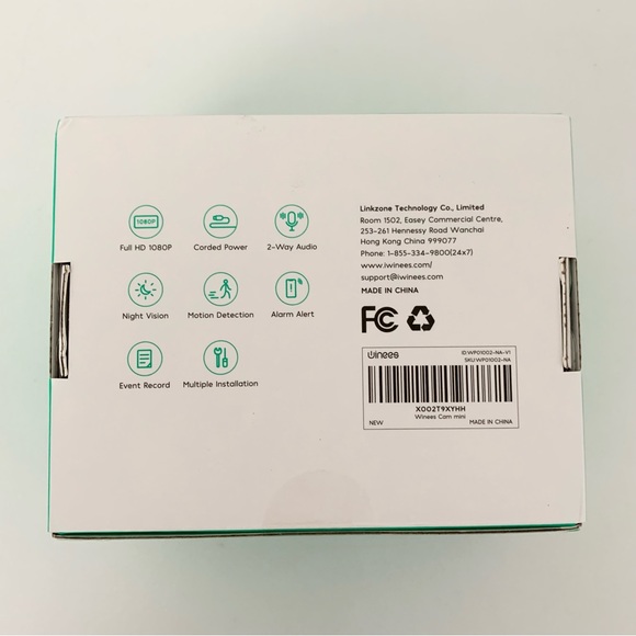 Indoor Security Camera, Baby Monitor Wi-Fi Smart Home IP Camera w/ Motion Detect - Picture 7 of 8